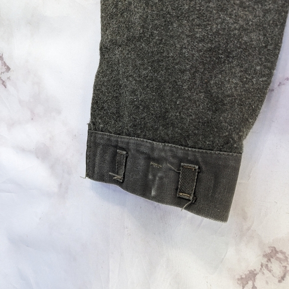 Vtg Wool Pant Men 34x30 WW2 40s Tiger Swedish Wool Button Fly Inreg Varumarke - Picture 8 of 15